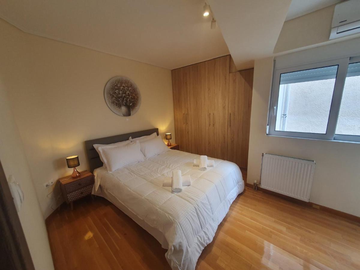 Lux & Style 75Sqm With Private Parking In Athens Apartment Bagian luar foto