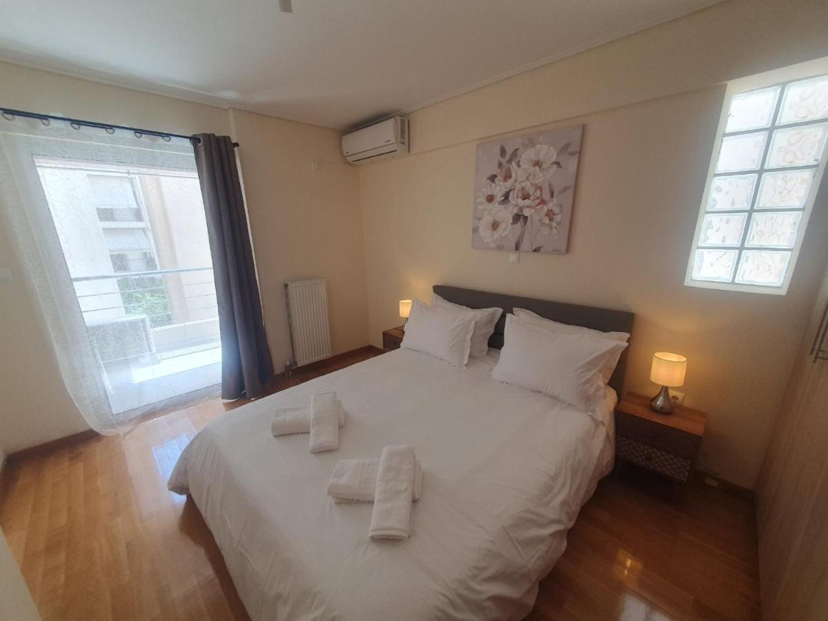 Lux & Style 75Sqm With Private Parking In Athens Apartment Bagian luar foto