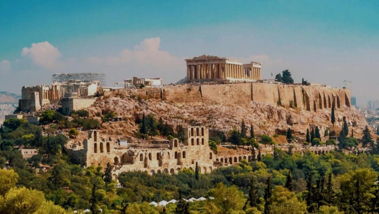 Lux & Style 75Sqm With Private Parking In Athens Apartment Bagian luar foto
