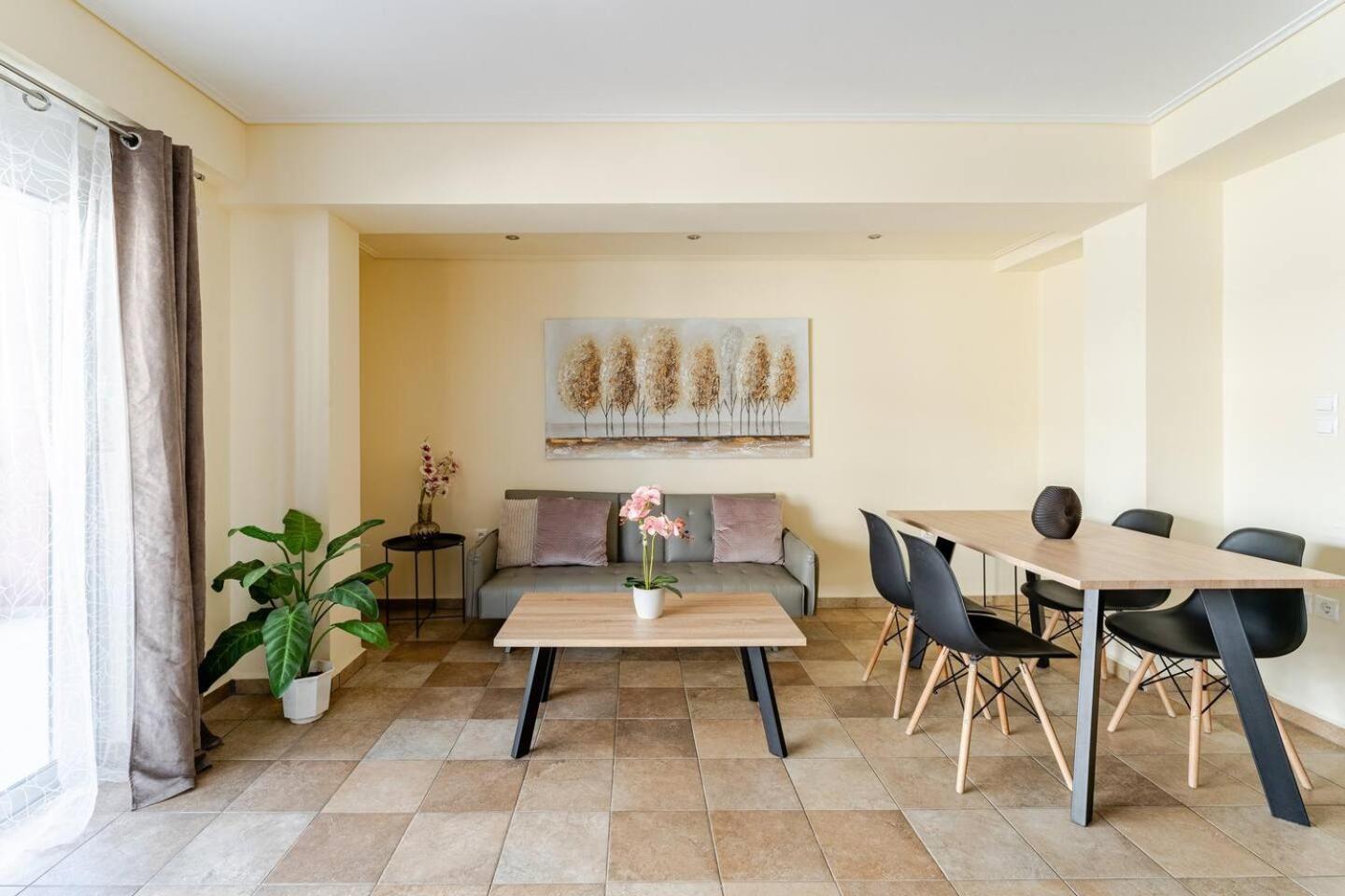 Lux & Style 75Sqm With Private Parking In Athens Apartment Bagian luar foto